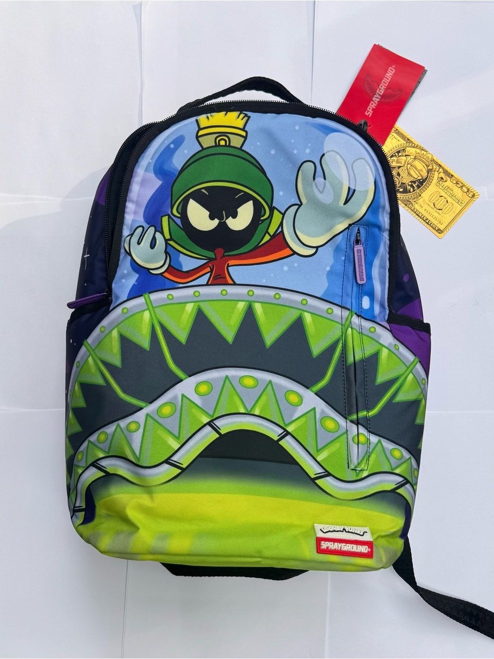 Sprayground LOONEY TUNES MARVIN THE MARTIAN FEARLESS LEADER BACKPACK *Limited